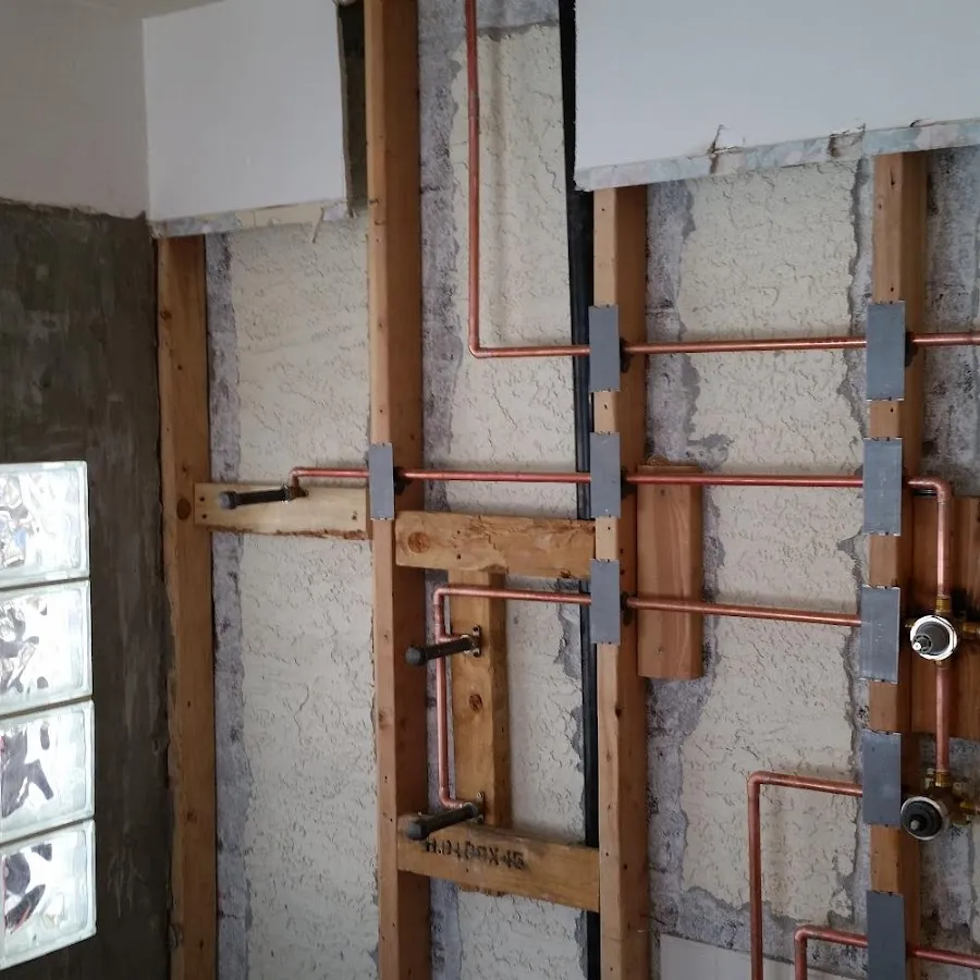 Copper pipe installation for Burst Pipe Repair in Skowhegan